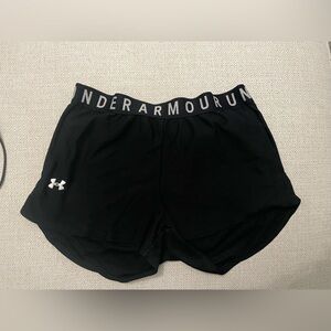 Under Armour Women's Black Athletic Shorts
